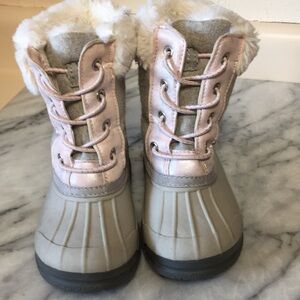Oshkosh Stylish Pink and Gray Winter / Snow Boots